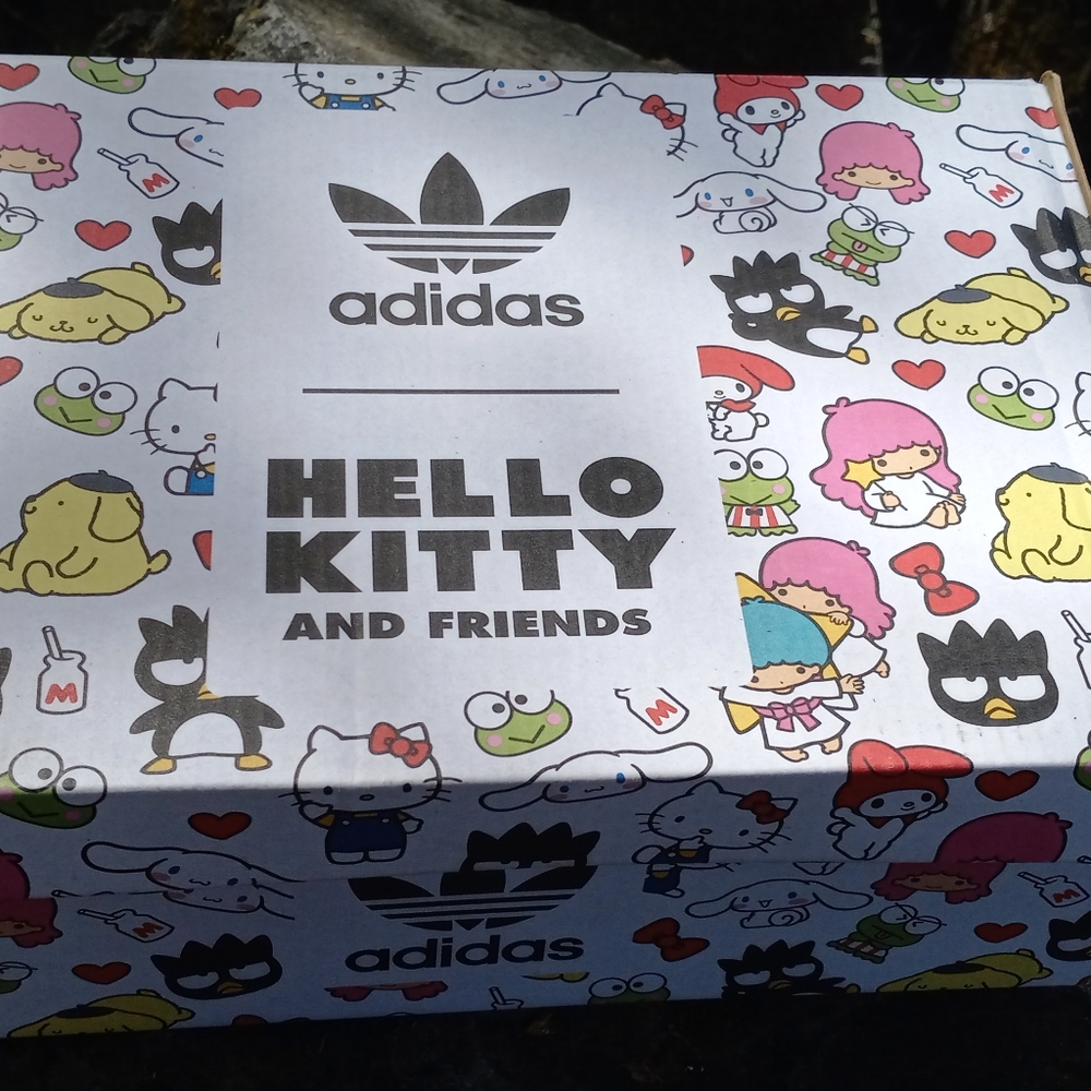Adidas Originals (Unisex) Nizza Platform Sneakers J- Hello Kitty& Sanrio Friends - Picture 3 of 16